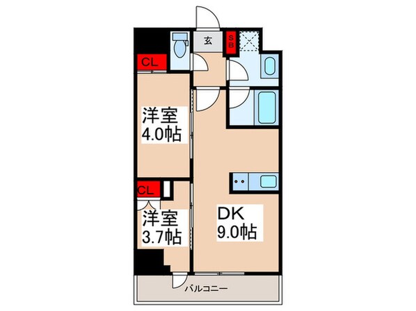 仮）ロイジェント扇橋の物件間取画像